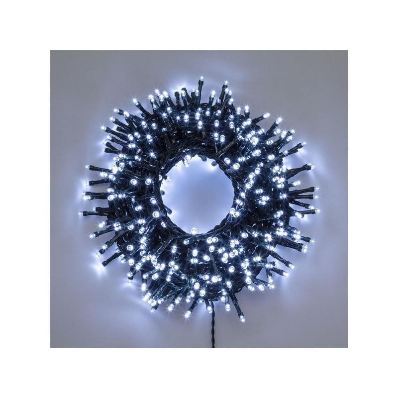 Catena 1000 LED bianco freddo con controller Lotti